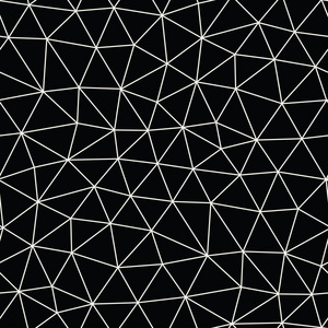 抽象的三角形最小几何网格图案背景照片