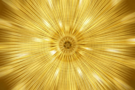 抽象的黄金分形爆炸与光泽度和线