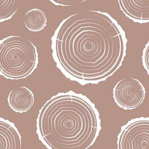 截面的树干与树的年轮照片