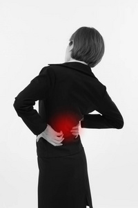 女人患背痛 损伤 办公室综合征