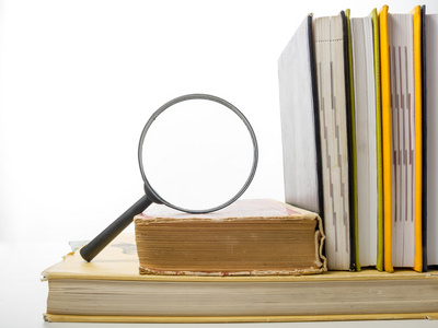 带图的放大镜图片