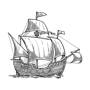 大海船图片-大海船素材-大海船插画-摄图新视界