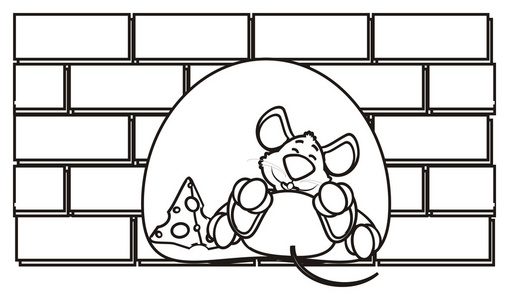 老鼠偷粮食图片-老鼠偷粮食素材-老鼠偷粮食插画-摄图新视界