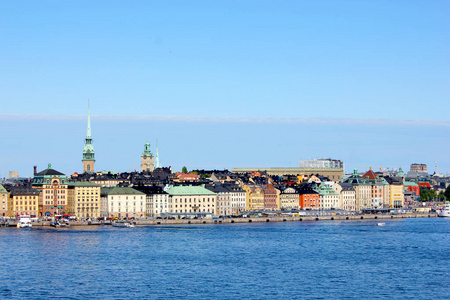 斯德哥尔摩老城的天际线
