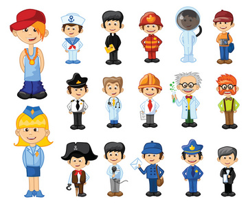 不同角色图片-不同角色素材-不同角色插画-摄图新视界