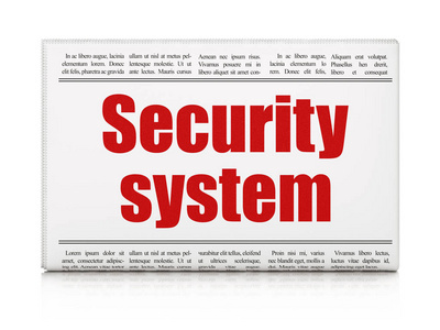 安全理念 报纸头条安全系统