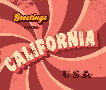 美国加利福尼亚州的旅游标志