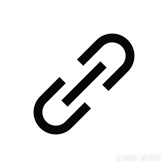 链矢量图标