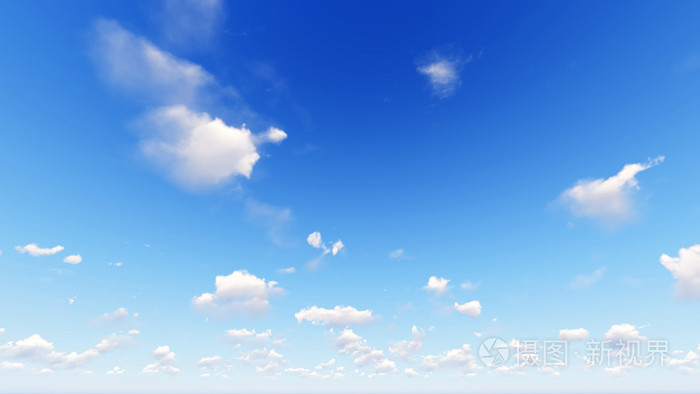 多云的蓝色天空抽象背景蓝色天空背景与ti