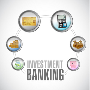 投资银行金融圈概念图片