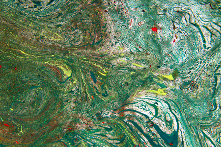 多彩抽象肌理的油漆照片