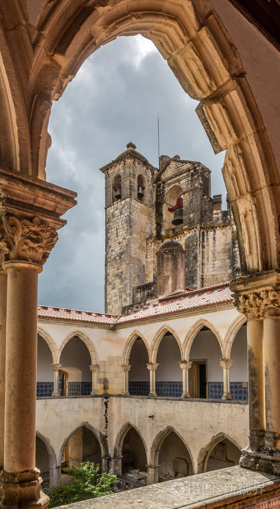 看在基督里城堡修道院在葡萄牙马尔塔