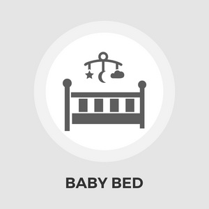 婴儿床平面图标