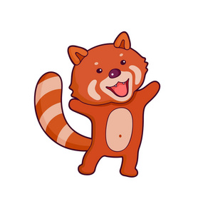 可爱小熊猫照片