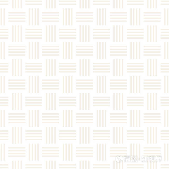 方格的图案.无缝的微妙的质感的剖面线加粗的线条.格子织物打印