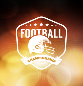 老橄榄球足球图片