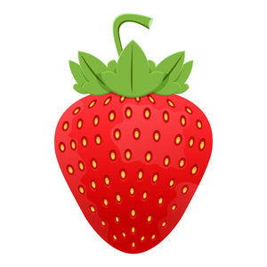 草莓的叶子图标
