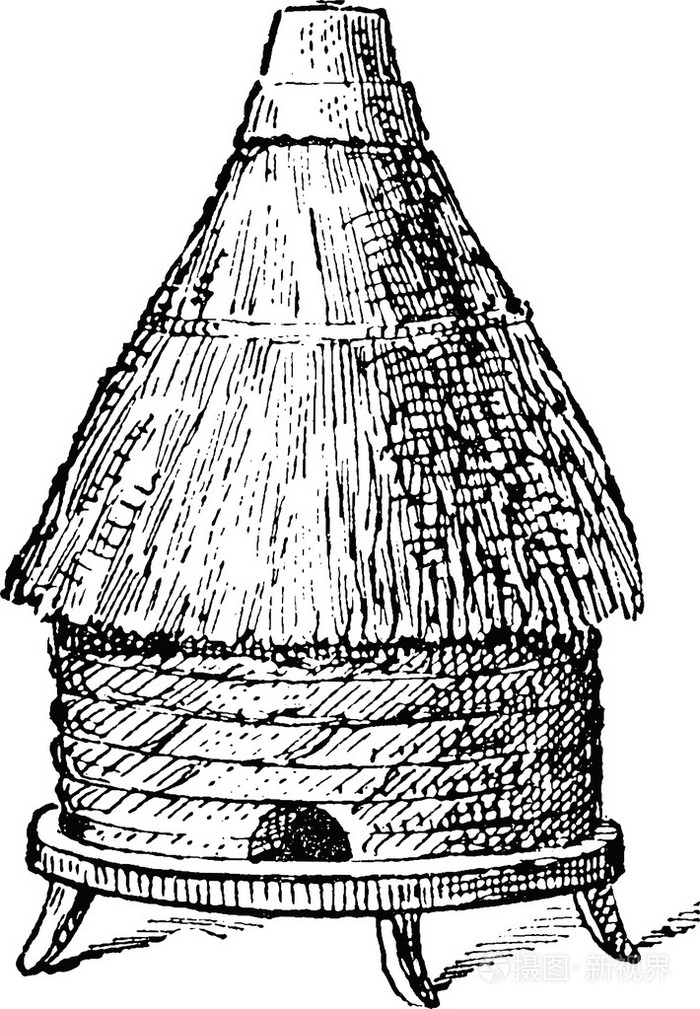 老式的绘图蜂巢