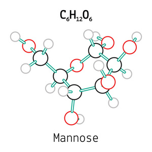 C6h12o6 甘露糖分子