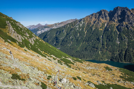 帕拉扎科帕内，塔特拉山国家公园的山地景观