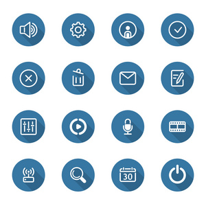 回收站平面图标图片