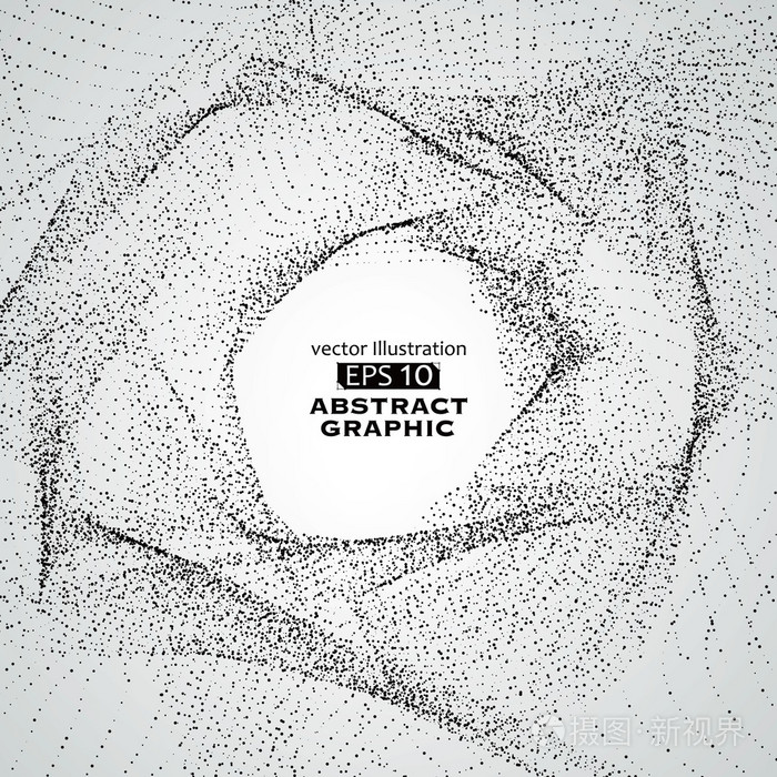 点模式组成的网格,科技感抽象图形插画-正版商用图片0ehkb9-摄图新