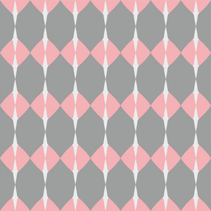 平铺灰色和粉红色矢量图案或网站背景