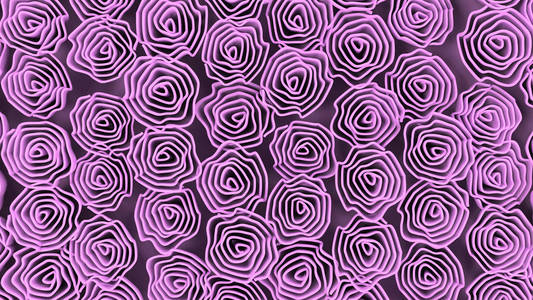 紫色花朵图案