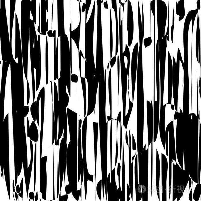 抽象线设计黑白条纹向量