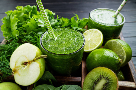 绿色水果和蔬菜图片-绿色水果和蔬菜素材-绿色水果和蔬菜插画-摄图新