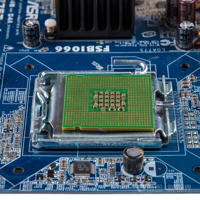 计算机主板与cpu插槽为空