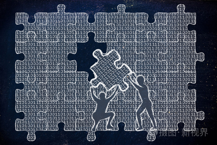 男人解除谜团与二进制代码的填补国内空白