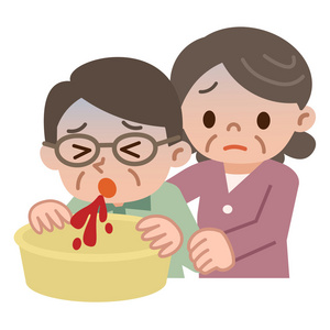 高级,呕吐血高级人关心的女人照片