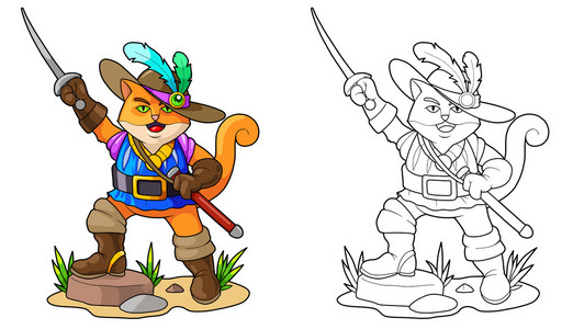 穿靴子的猫照片