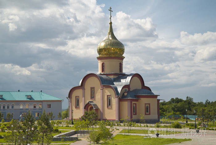 东正教的教堂，修道院