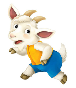 搞笑山羊卡通搞笑山羊照片