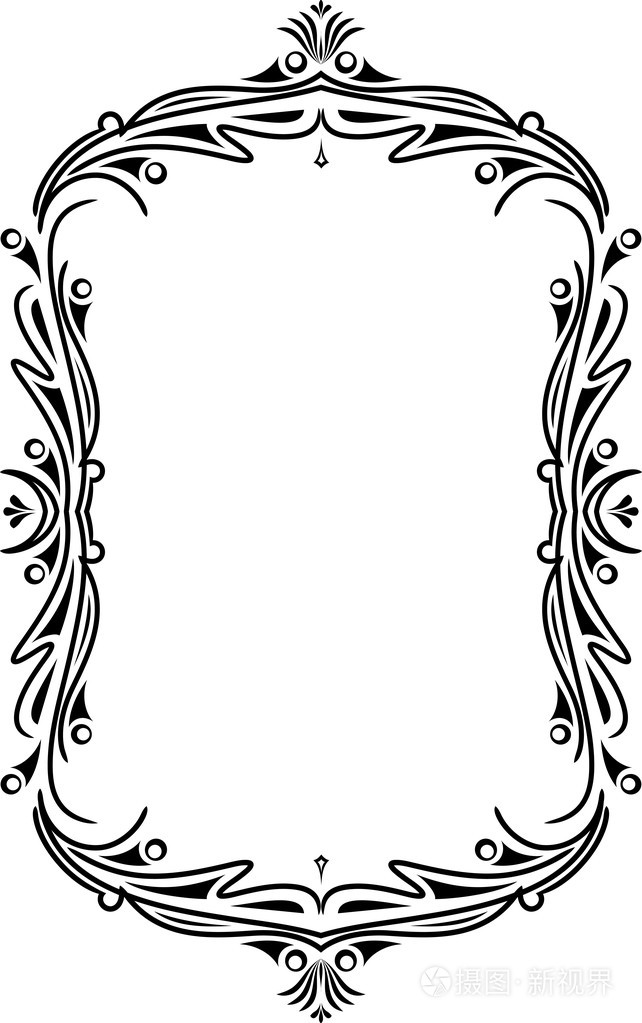 装饰复古框架