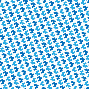 蓝色几何图形无缝模式的蓝色几何图形照片