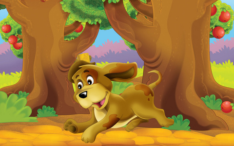 动漫狗图片-动漫狗素材-动漫狗插画-摄图新视界