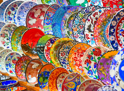 传统土耳其陶瓷