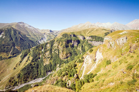 格鲁吉亚，Gudauri，山