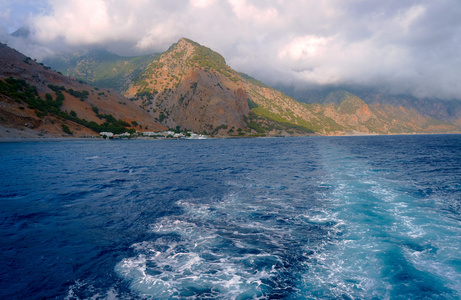 海海岸山腰