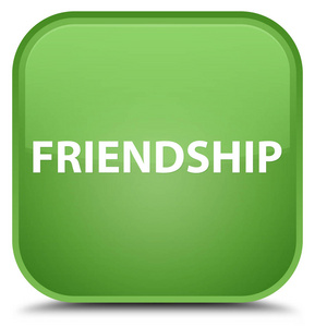 友情专用软绿色方形按钮
