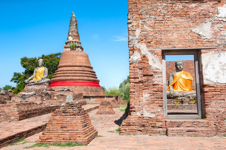 Wat Worachetharam，大城府泰国