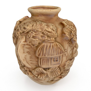 古代的花瓶。3d 图