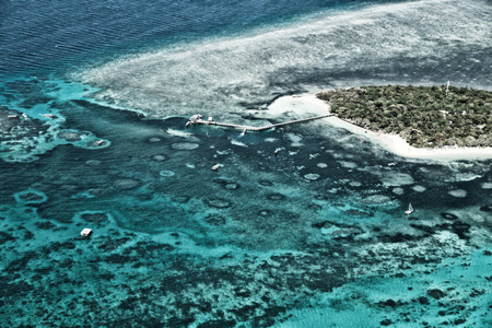 从澳大利亚高的珊瑚礁和岛屿自然公园, 天堂的概念