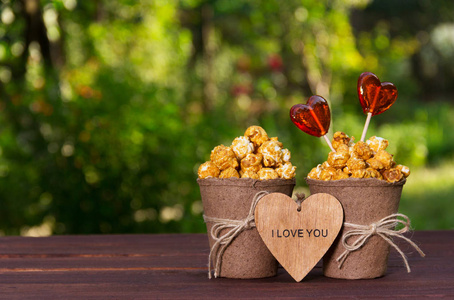 焦糖棒棒糖图片