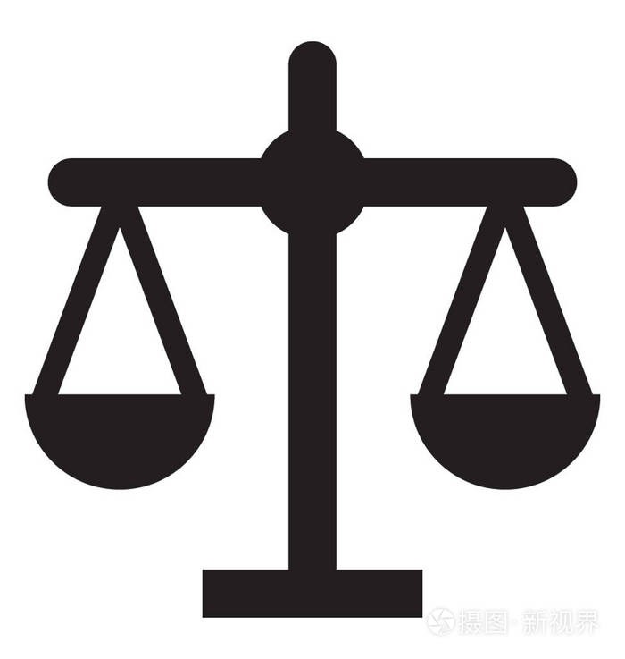 平等矢量图标