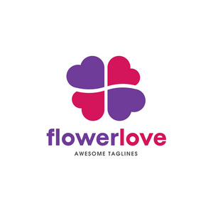 花心标志, 爱形, 爱的 logo 概念, 心脏标志, 心脏图标, 爱, 健康或