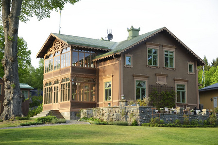 视图房子和前门房子前视图矢量图手绘英国山寨, 联排别墅城市素描